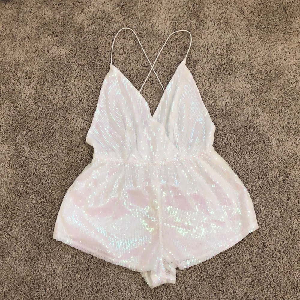Sequin romper